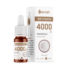 D3 VITAMIIN, 4000-IU tilk, kookosõliga 10ml