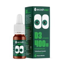 D3 VITAMIIN, 400IU tilk, LASTELE, kookos 10ml