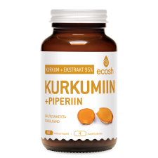 Kurkumiin + piperiin, 90 kaps