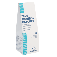 BLUE MORNING pohmelliplaastrid, 3 tk
