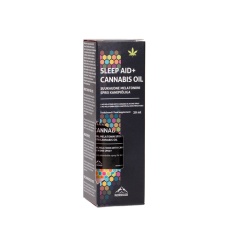 Melatoniini sprei Sleep Aid + Cannabis Oil, 30 ml